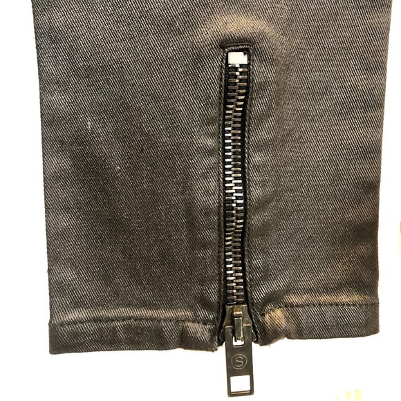 SUPERFINE "JOEY Zip" jeans - Picture 4 of 8